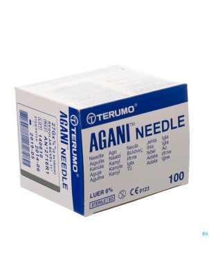 Terumo aiguille agani 22g 1 1/4 rb noir    5