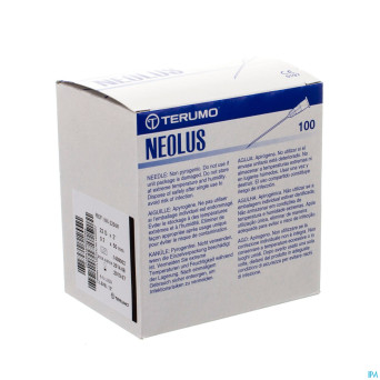 Terumo aiguille agani 22g 2 rb noir    5