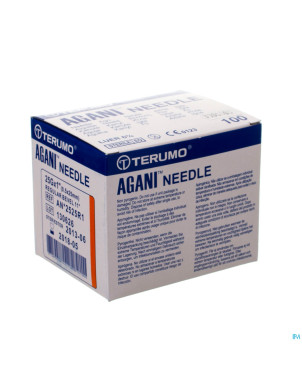Terumo aiguille agani 25g 1 rb orange    5