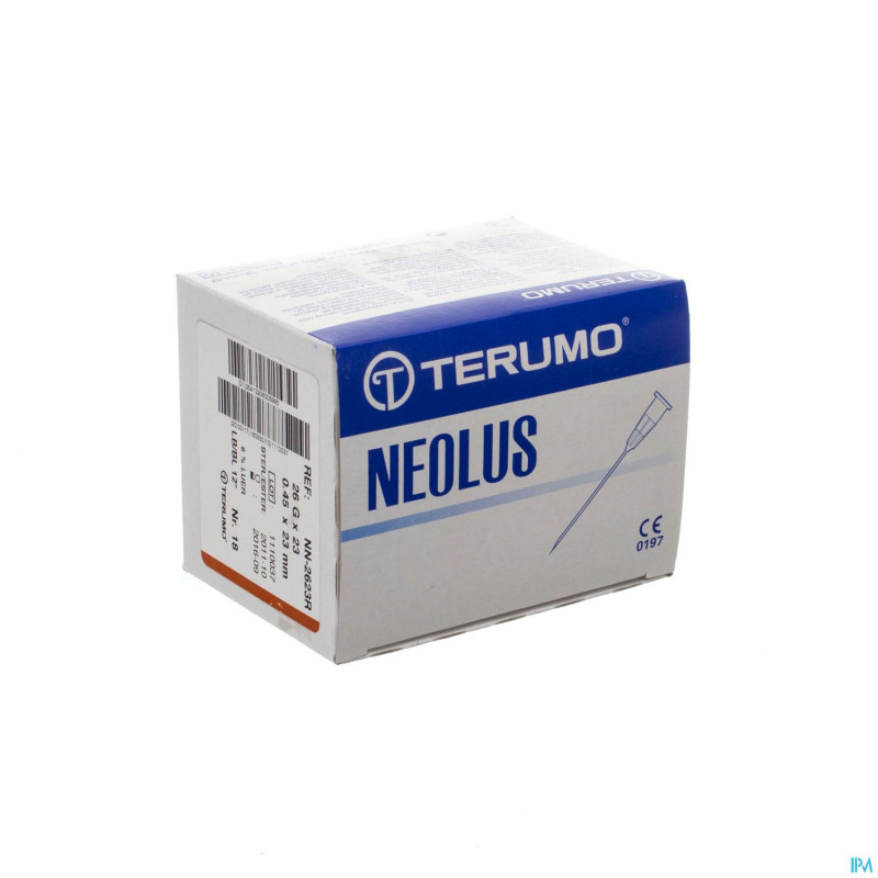 Terumo aiguille agani 26g 7/8 rb    5