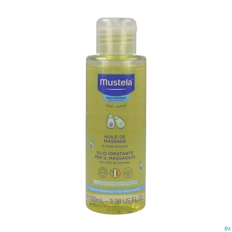 Mustela pn huile de massage 100ml