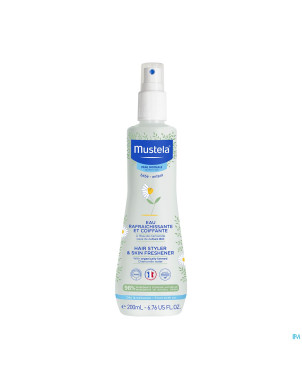 Mustela pn eau rafraichissante coiffante 200ml