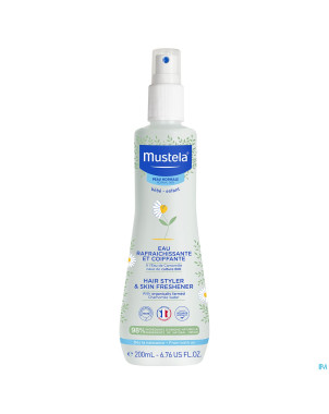 Mustela pn eau rafraichissante coiffante 200ml