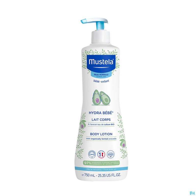 Mustela pn hydra bb lait corps    750ml