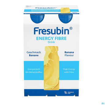 Fresubin energy fibre drink banane 4x200ml