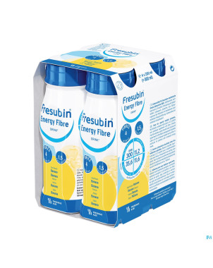 Fresubin energy fibre drink banane 4x200ml