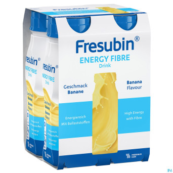 Fresubin energy fibre drink banane 4x200ml