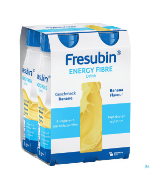 Fresubin energy fibre drink banane 4x200ml