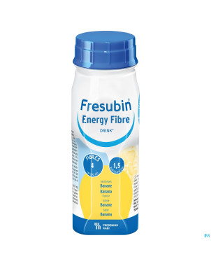 Fresubin energy fibre drink banane 4x200ml