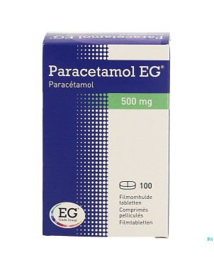 Paracetamol eg  500mg comp pell 100 pot