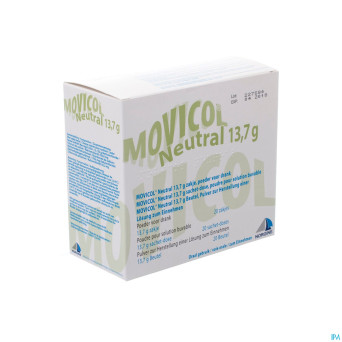 Movicol impexeco neutral pdr    sach  20x13,7g pip