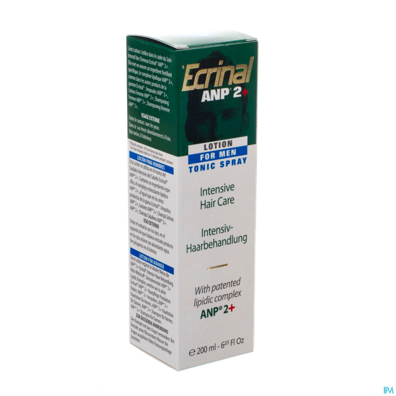 Ecrinal lotion hommes anp2    spray 200ml
