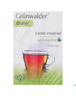 Grunwalder transit tisane menthe sach 20 price off