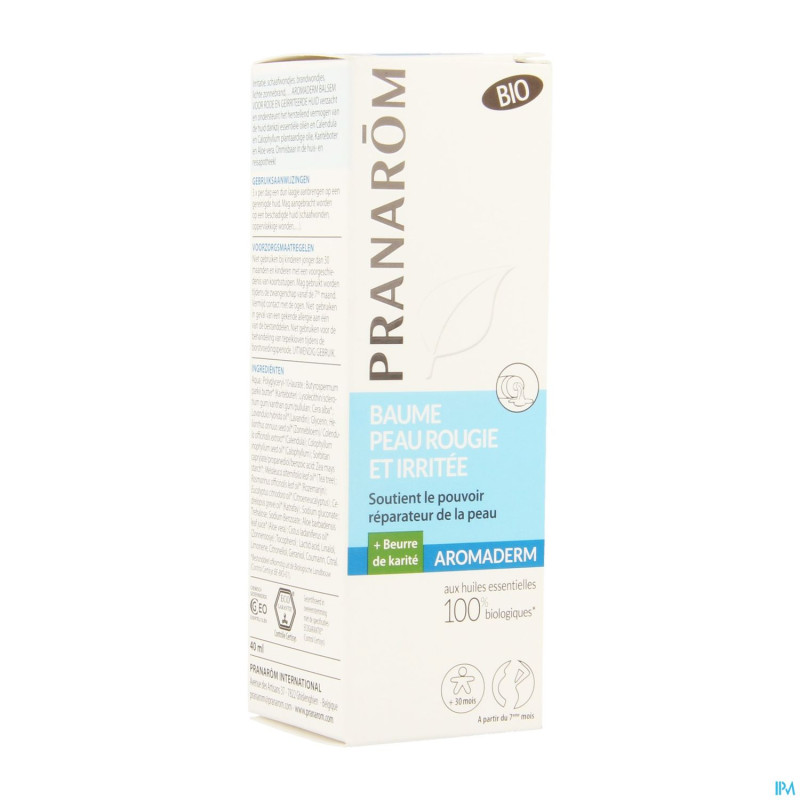 Aromaderm baume peau rouge    tube 40ml