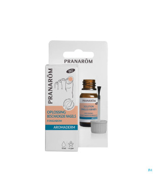 Pranarom aromaderm lotion ongle jaune fl 10ml