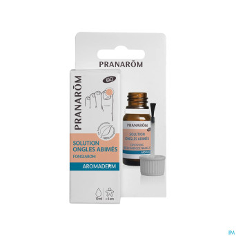 Pranarom aromaderm lotion ongle jaune fl 10ml