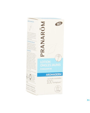Pranarom aromaderm lotion ongle jaune fl 10ml