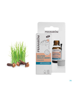 Pranarom aromaderm lotion ongle jaune fl 10ml