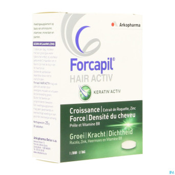 Forcapil hair activ    comp  30