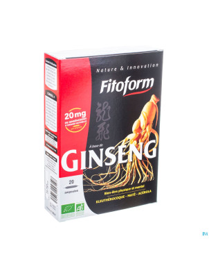 Ginseng mate bio    amp  20 fitoform