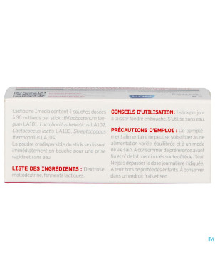 Lactibiane imedia    stick 4