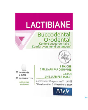 Lactibiane buccodental    comp  30