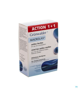 Grunwalder macrolax duo  comp eff. 2x10 1+1gratuit