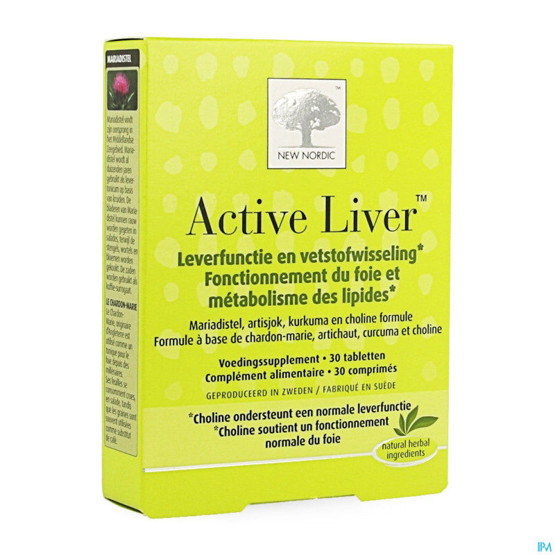 New nordic active liver    comp 30