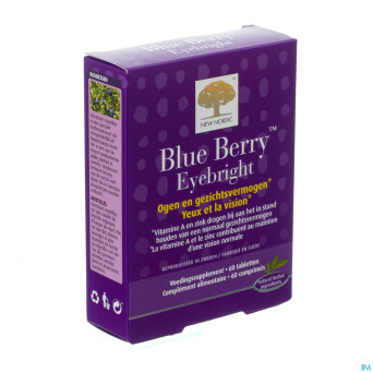 New nordic blue berry eyebright    comp 60