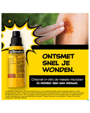 Iso betadine dermique 10% sol fl  50ml