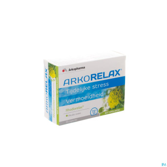 Arkorelax rhodiorelax stress blister caps  60