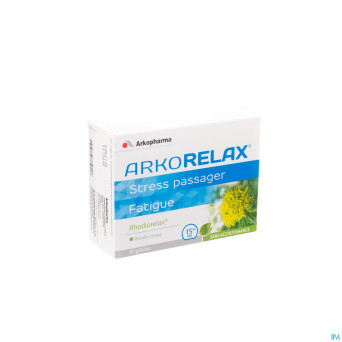 Arkorelax rhodiorelax stress blister caps  60
