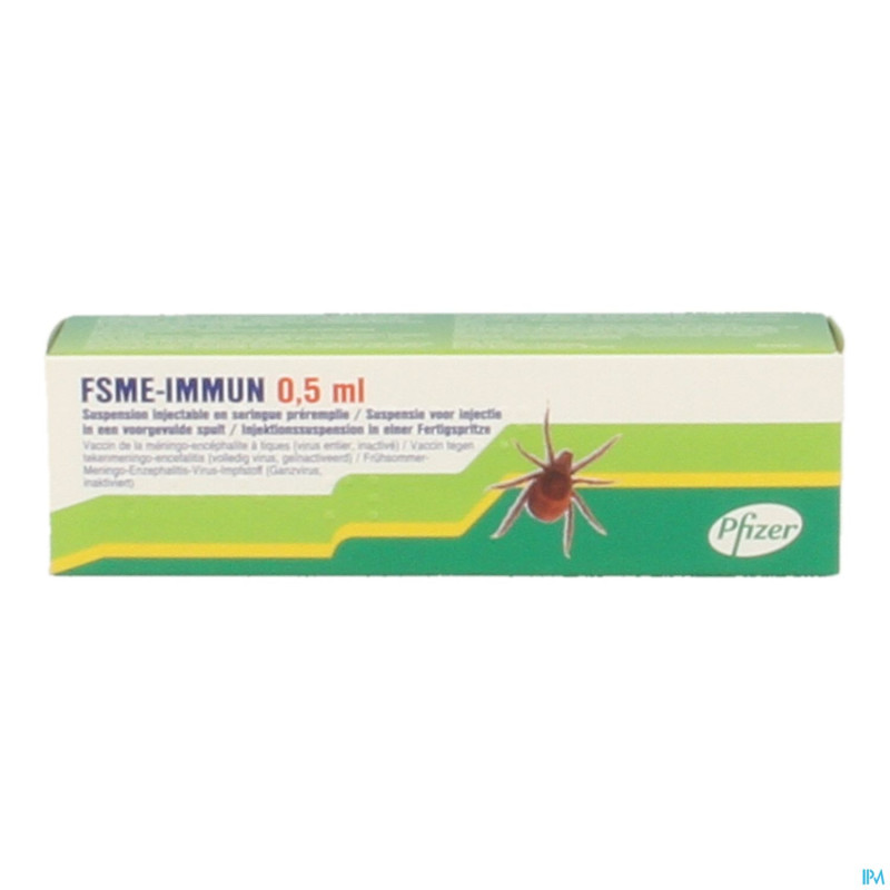 Fsme immun 0,50ml susp inj ser prerempli  1
