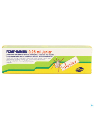 Fsme immun 0,25ml junior susp inj ser prerempli  1