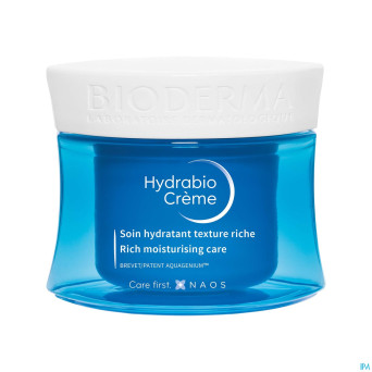 Bioderma hydrabio soin creme hydratant riche  50ml