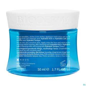 Bioderma hydrabio soin creme hydratant riche  50ml
