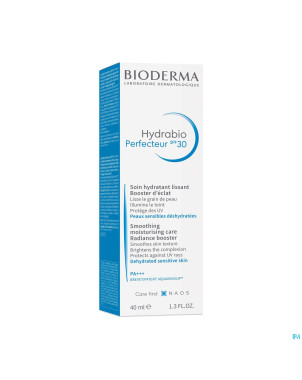 Bioderma hydrabio perfect.spf30 booster eclat 40ml