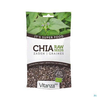 Vitanza hq superfood chia raw seeds bio    200g