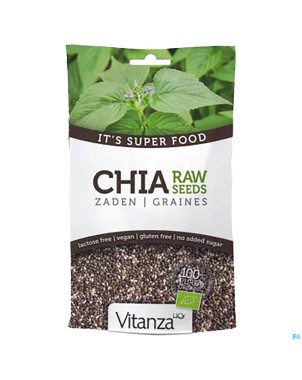 Vitanza hq superfood chia raw seeds bio    200g