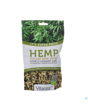 Vitanza hq superfood hemp raw seeds bio    200g