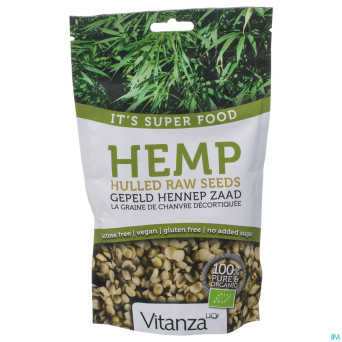 Vitanza hq superfood hemp raw seeds bio    200g