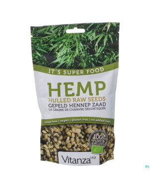 Vitanza hq superfood hemp raw seeds bio    200g
