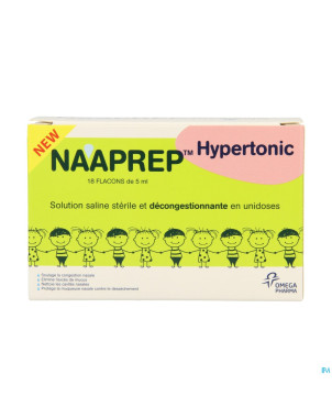 Naaprep amp hypertonic 18 x 5 ml