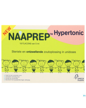 Naaprep amp hypertonic 18 x 5 ml