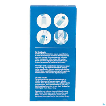 Nasofree douche nasale  fl + 4 sach