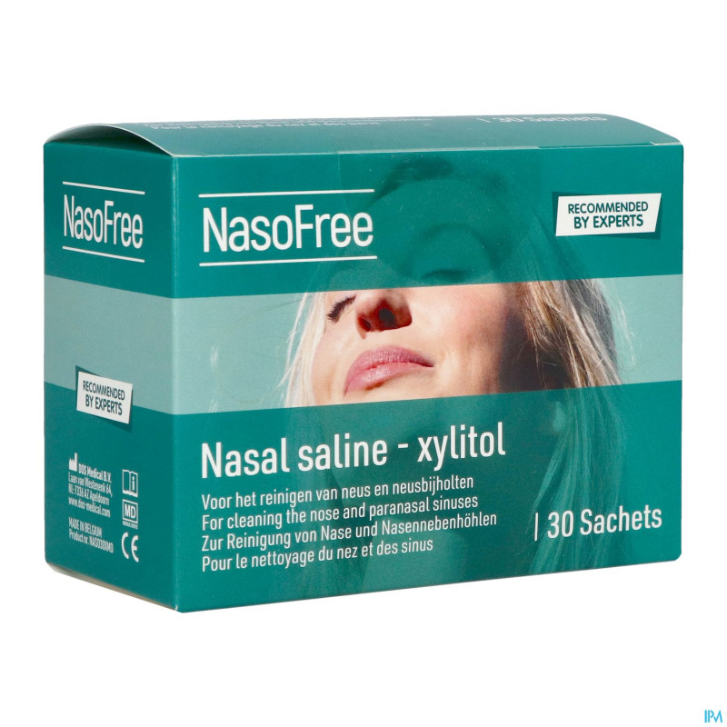 Dos medical sel rincage nasal+xylitol sach 30x6,5g