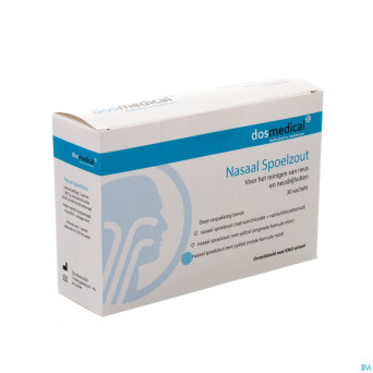 Dos medical sel rincage nasal+xylitol sach 30x6,5g