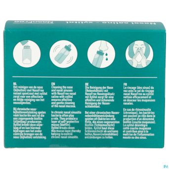 Dos medical sel rincage nasal+xylitol sach 30x6,5g