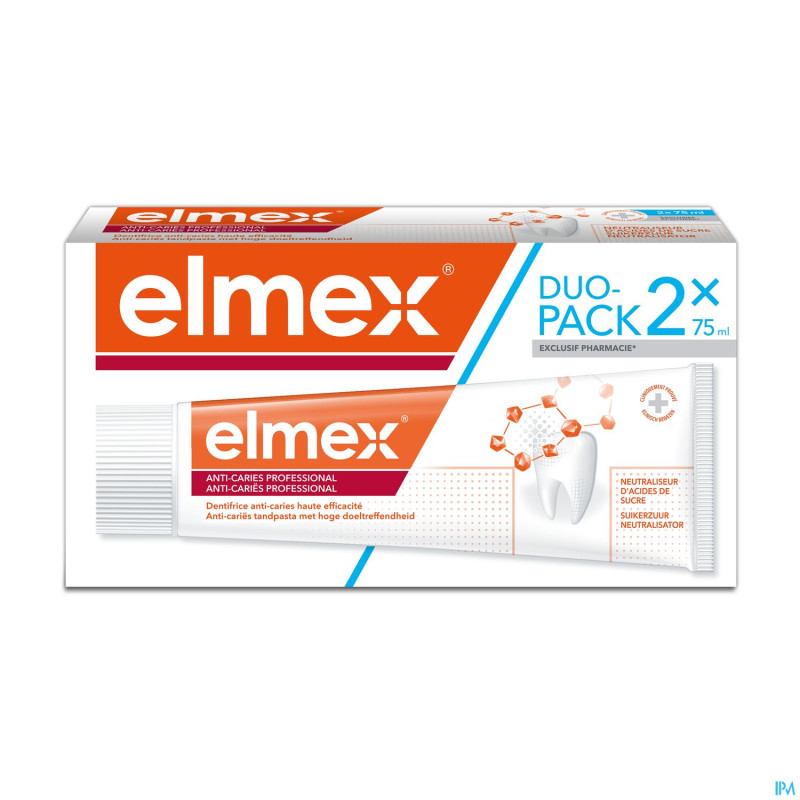 Elmex anti caries professional dentif. duo  2x75ml