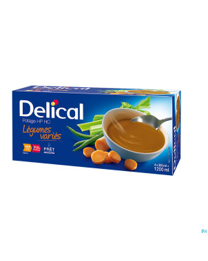 Delical potage hp hc legumes varie    4x300ml